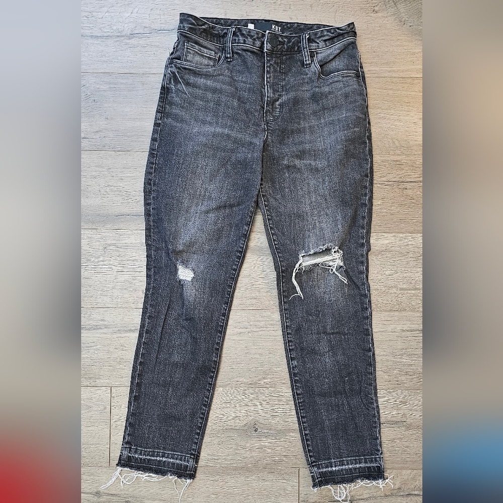 Kut From The Kloth ankle straight leg jeans
